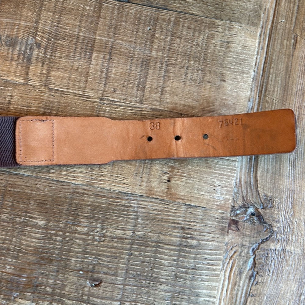 Vintage Y2K Lacoste Izod Leather Belt- Men’s Sz-38 Measures-42”L | Timeless EUC - Picture 6 of 9